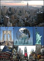 New York Geography New York City Montage